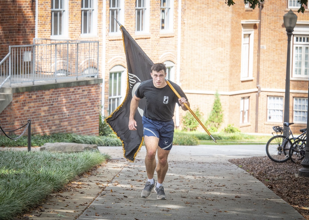 ROTC cadets honor prisoners of war