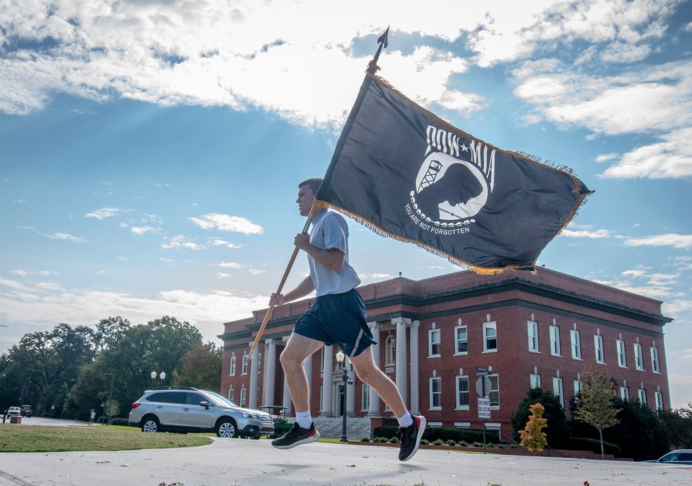 POW/MIA flag run 2020 COVID-19