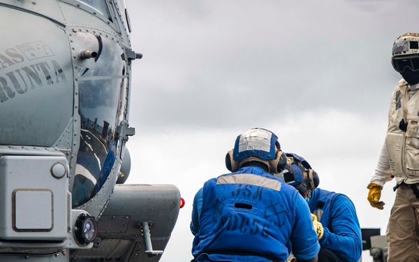 Flight Operations with Royal Australian Navy MH-60R