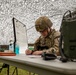 Best Warrior competitor prepares a nine-line medevac