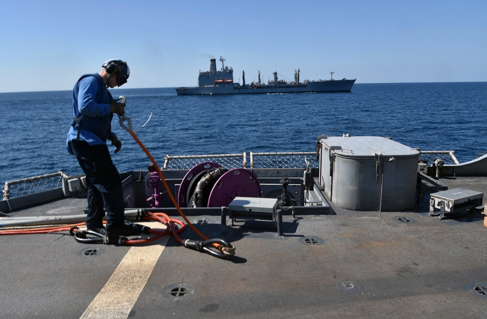 USS PHILIPPINE SEA DEPLOYMENT/RAS/CONREP