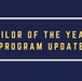 Sailor of the Year Program Update