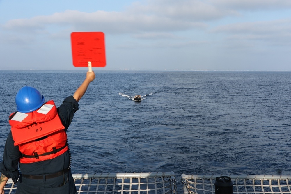 USS Freedom (LCS 1) Marine Embark