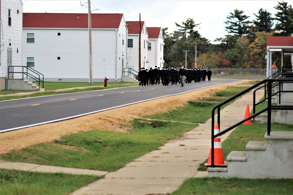 U.S. Navy Recruit Training Command restriction-of-movement operations at Fort McCoy