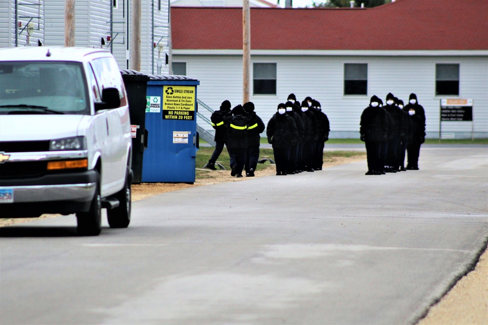 U.S. Navy Recruit Training Command restriction-of-movement operations at Fort McCoy