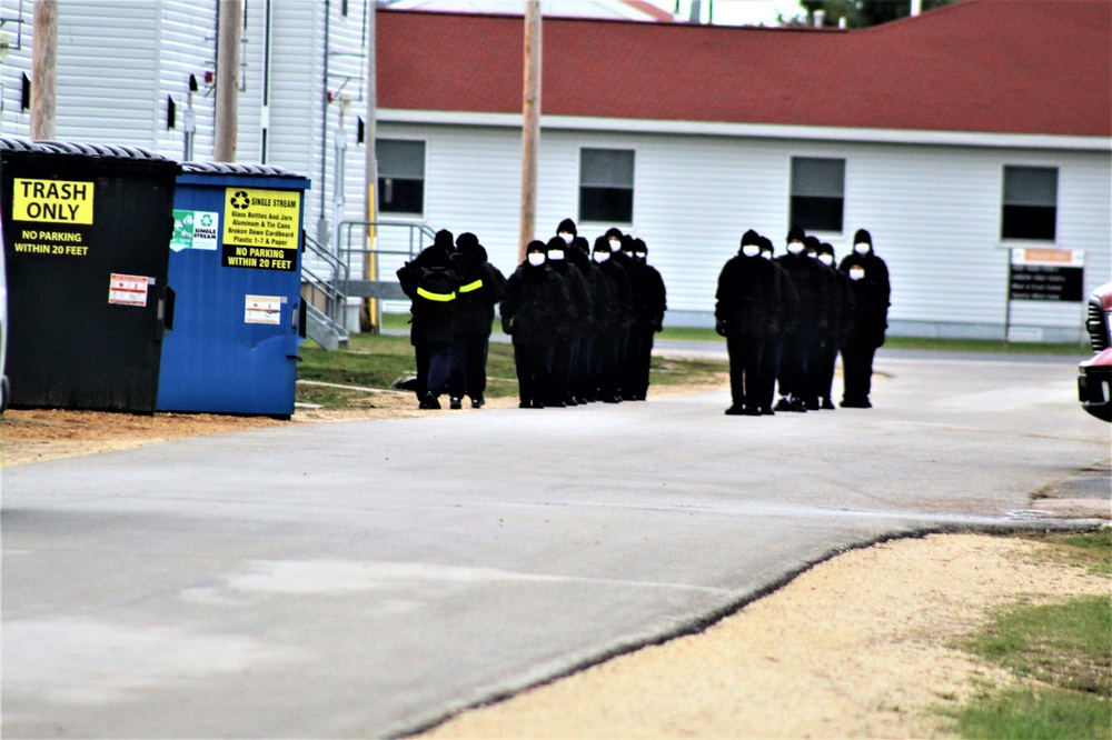 U.S. Navy Recruit Training Command restriction-of-movement operations at Fort McCoy