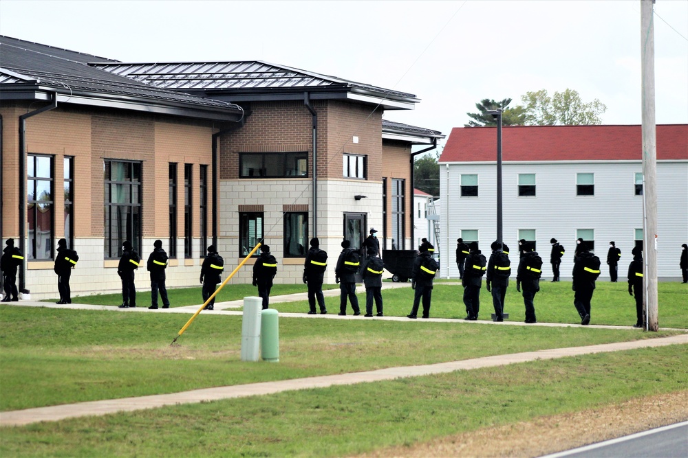 U.S. Navy Recruit Training Command restriction-of-movement operations at Fort McCoy