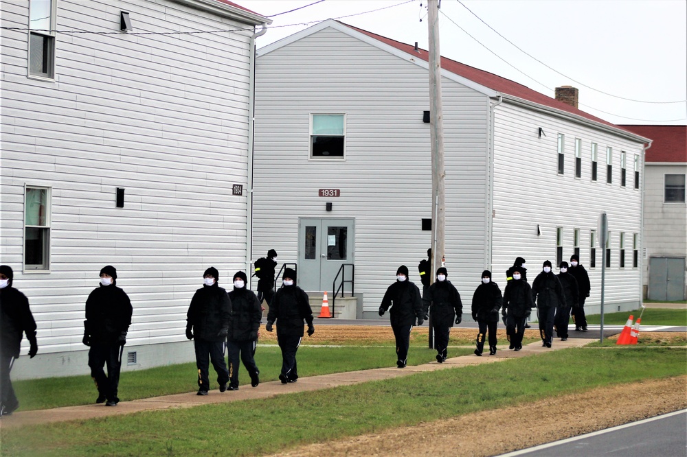 U.S. Navy Recruit Training Command restriction-of-movement operations at Fort McCoy