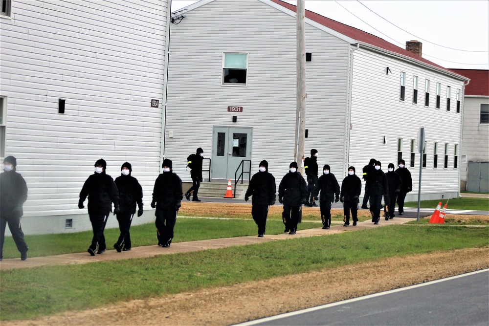 U.S. Navy Recruit Training Command restriction-of-movement operations at Fort McCoy