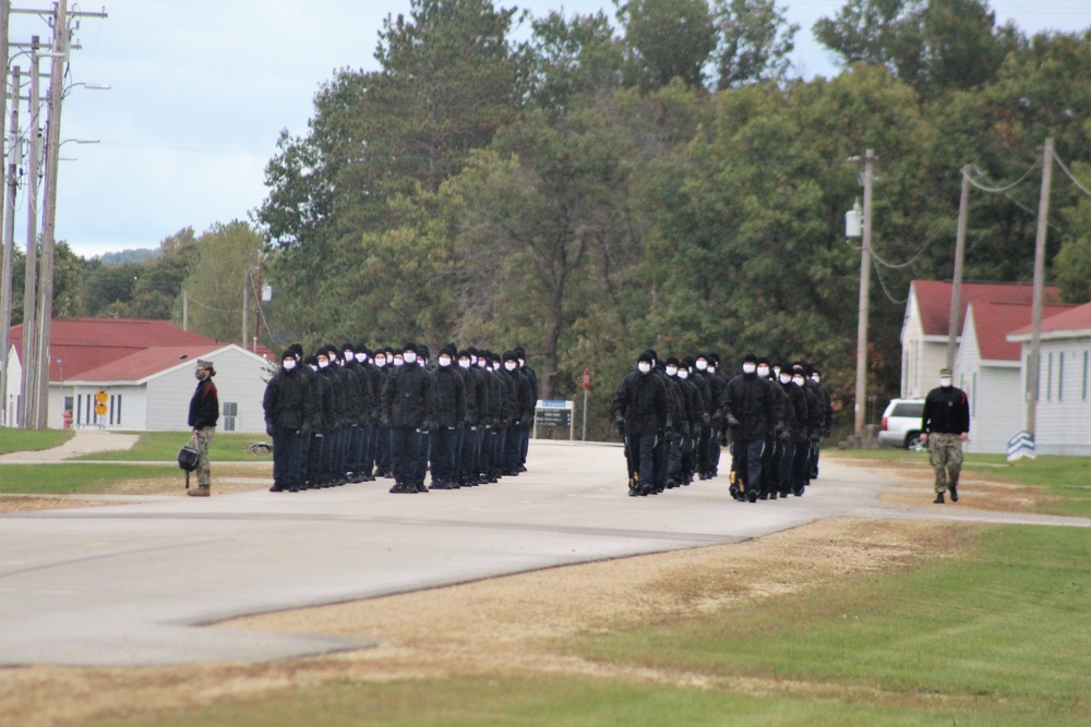 U.S. Navy Recruit Training Command restriction-of-movement operations at Fort McCoy