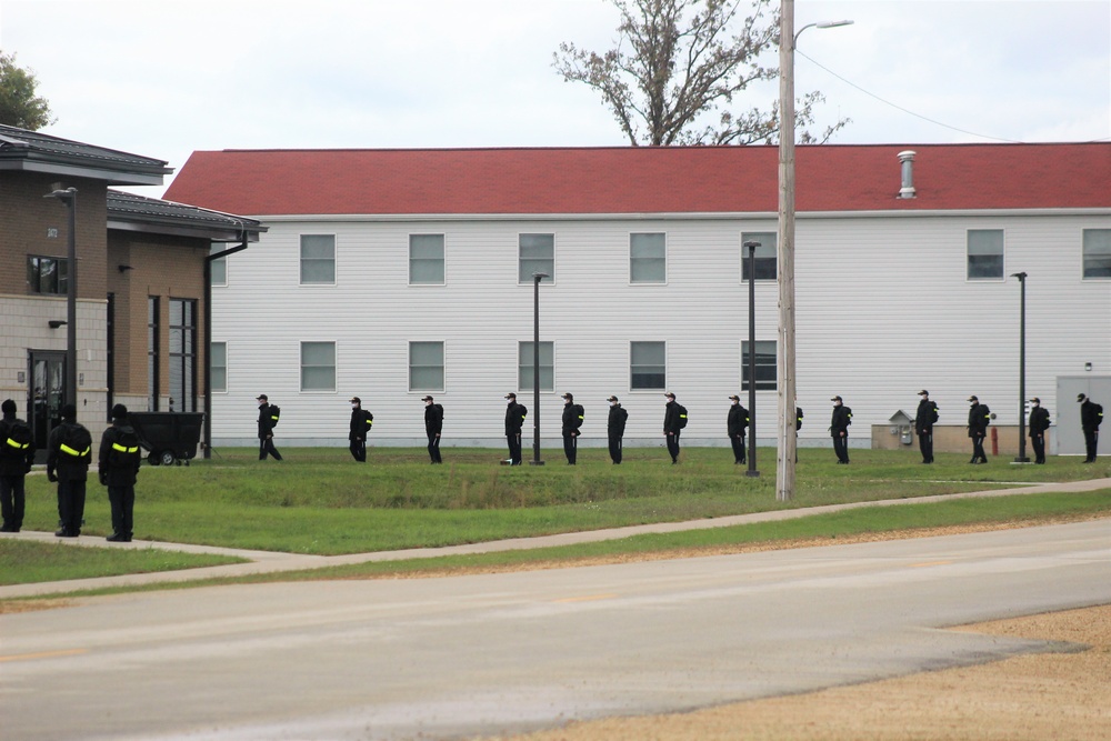 U.S. Navy Recruit Training Command restriction-of-movement operations at Fort McCoy