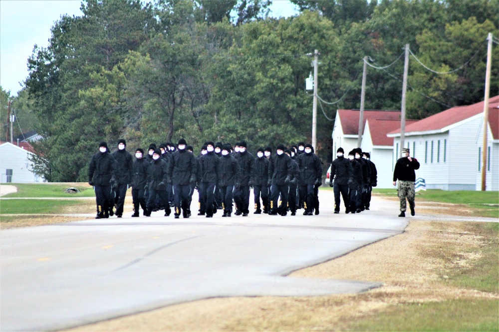 U.S. Navy Recruit Training Command restriction-of-movement operations at Fort McCoy