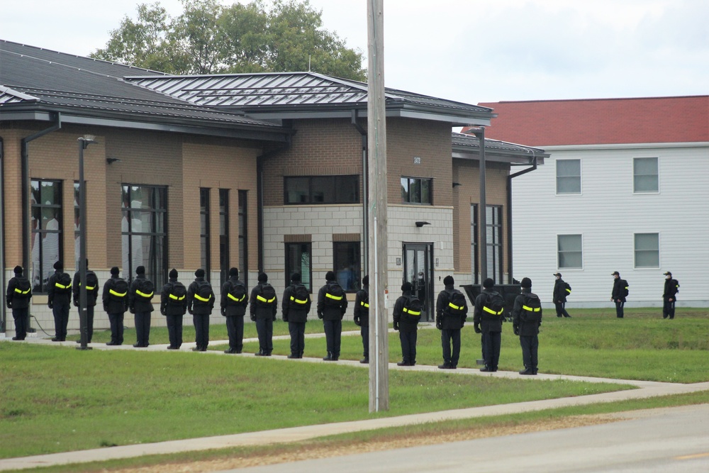 U.S. Navy Recruit Training Command restriction-of-movement operations at Fort McCoy