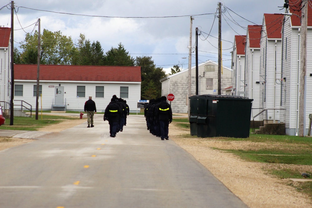 U.S. Navy Recruit Training Command restriction-of-movement operations at Fort McCoy