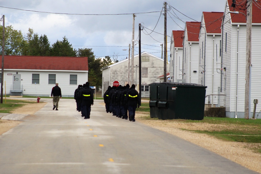 U.S. Navy Recruit Training Command restriction-of-movement operations at Fort McCoy