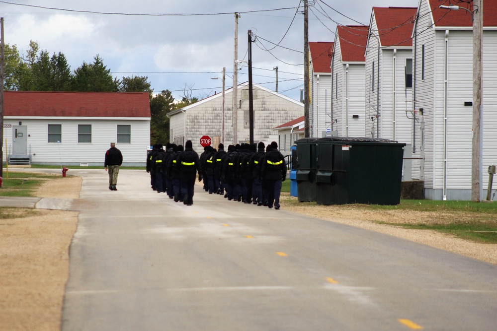 U.S. Navy Recruit Training Command restriction-of-movement operations at Fort McCoy