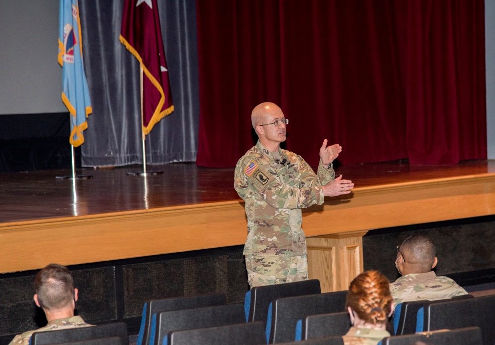 LTG Place hosts town hall for AFMES, 436 MDG