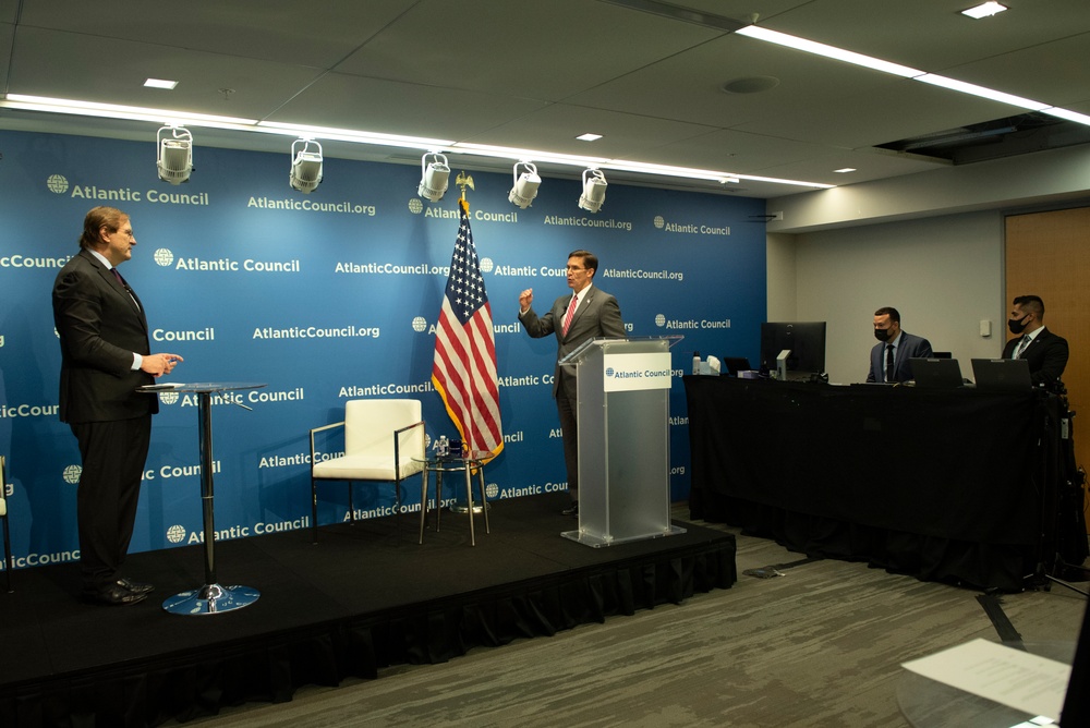 SecDef participates in Atlantic Council’s #ACFront Page event series