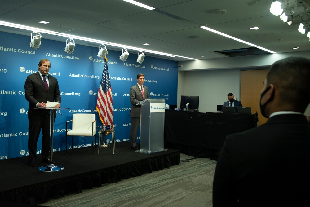 SecDef participates in Atlantic Council’s #ACFront Page event series