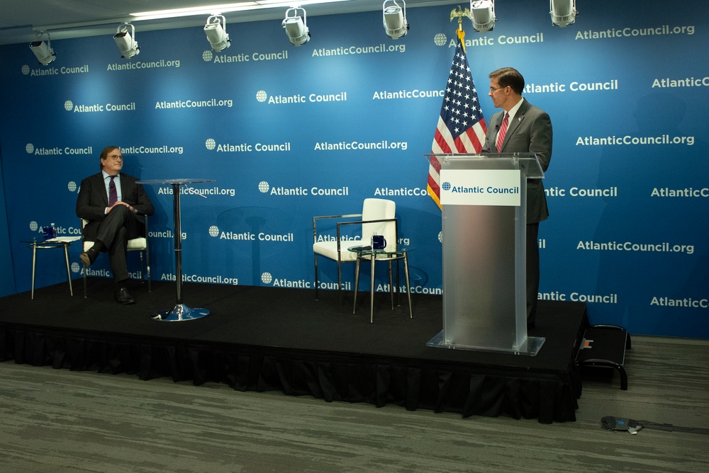 SecDef participates in Atlantic Council’s #ACFront Page event series