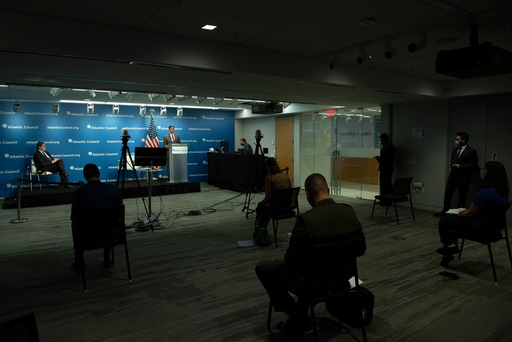 SecDef participates in Atlantic Council’s #ACFront Page event series