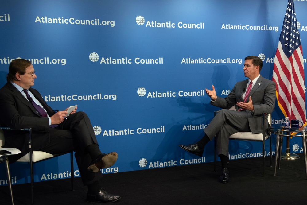 SecDef participates in Atlantic Council’s #ACFront Page event series