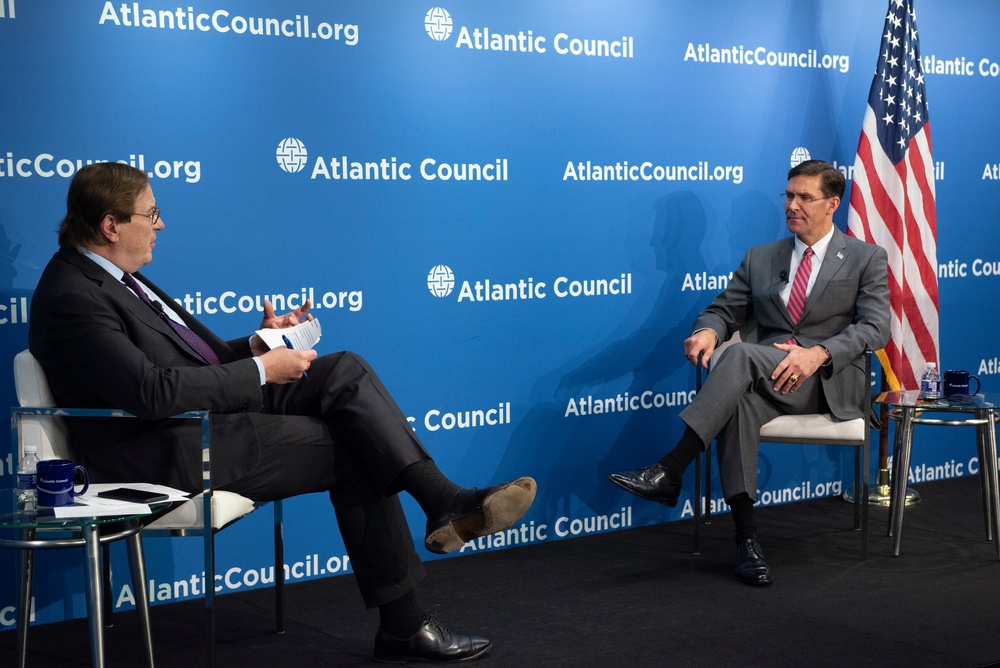 SecDef participates in Atlantic Council’s #ACFront Page event series