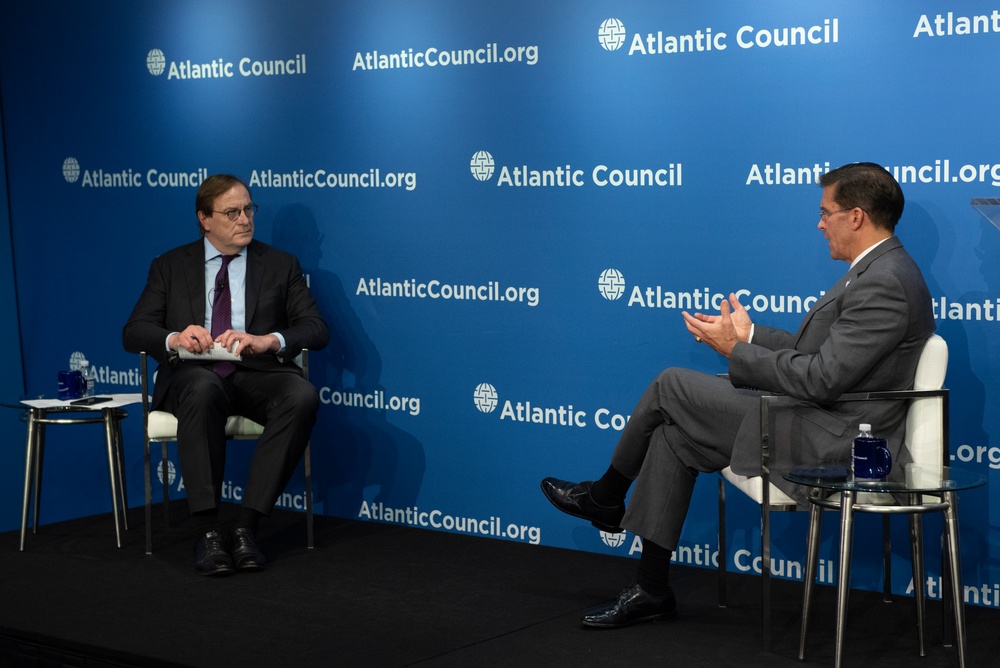 SecDef participates in Atlantic Council’s #ACFront Page event series