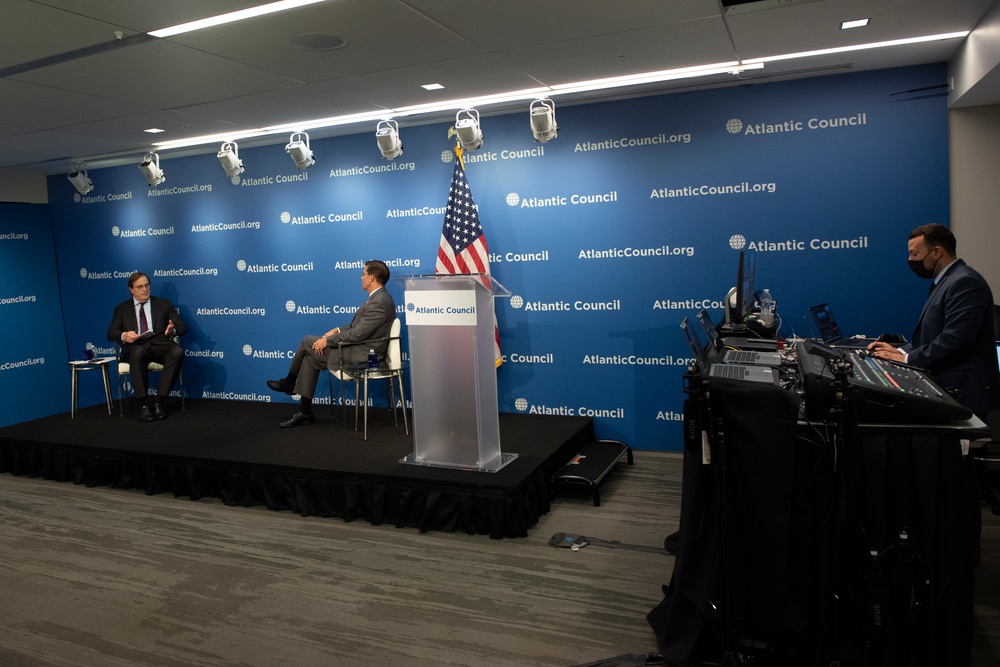 SecDef participates in Atlantic Council’s #ACFront Page event series