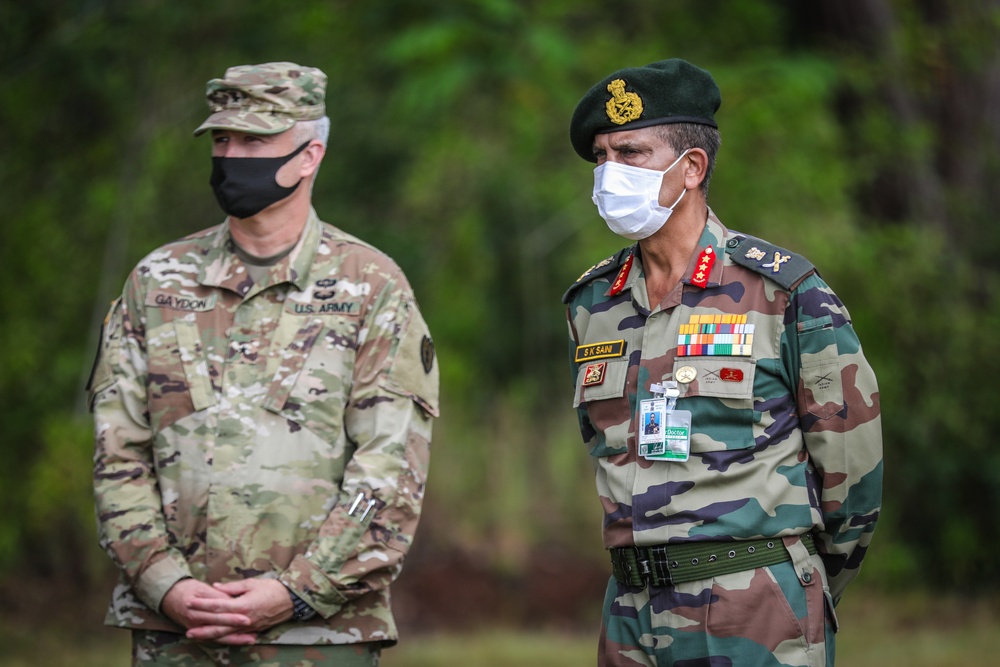 25th ID Air Assault Demonstration during Indian Army Vice Chief of the Army Staff Visit