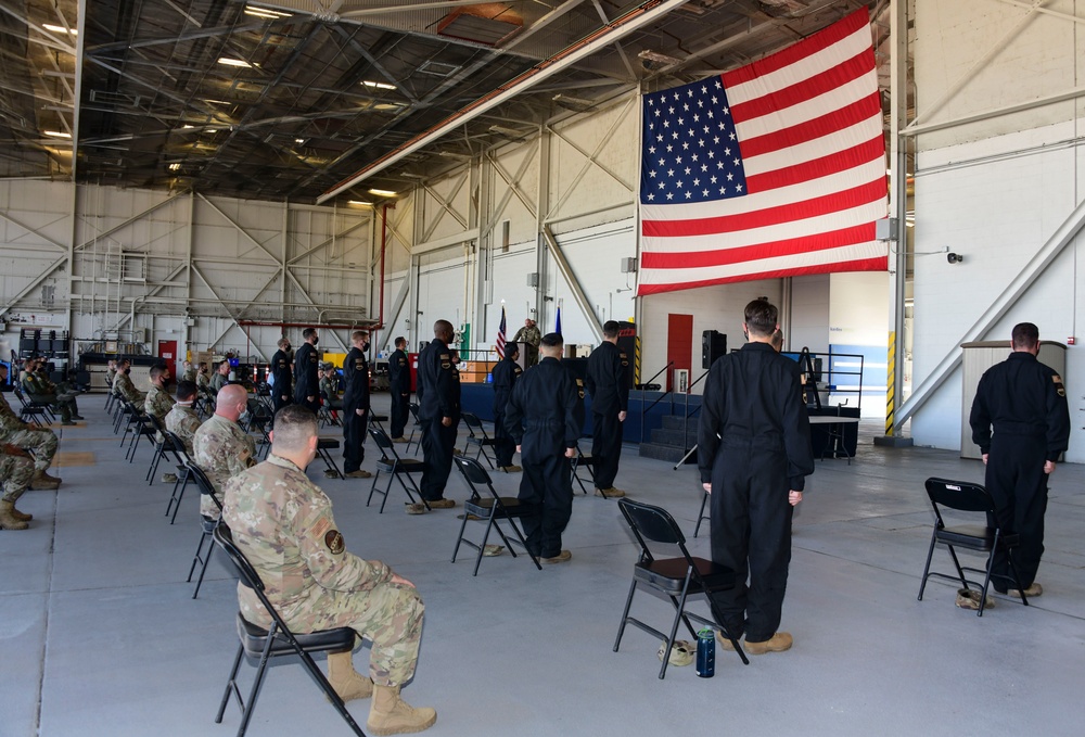 U-2 Dedicated Crew Chiefs Ceremony