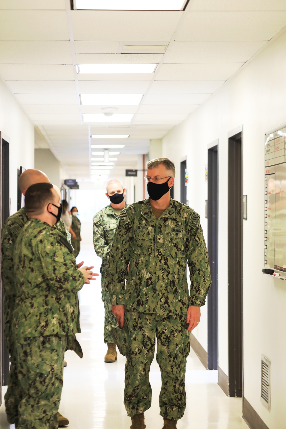 Naval Medical Forces Pacific Commander Visits Naval Hospital Camp Pendleton