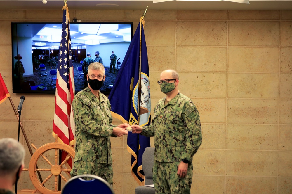 Rear Adm. Tim Weber, Navy Medical Service Corps director, Visits NMRTC Camp Pendleton