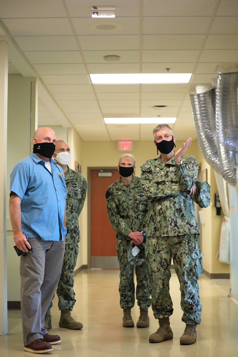 Naval Medical Forces Pacific Commander Visits Naval Hospital Camp Pendleton