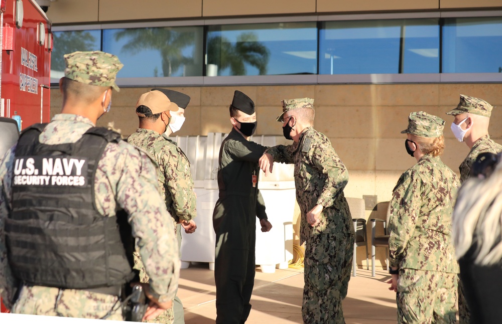 Naval Medical Forces Pacific Commander Visits Naval Hospital Camp Pendleton