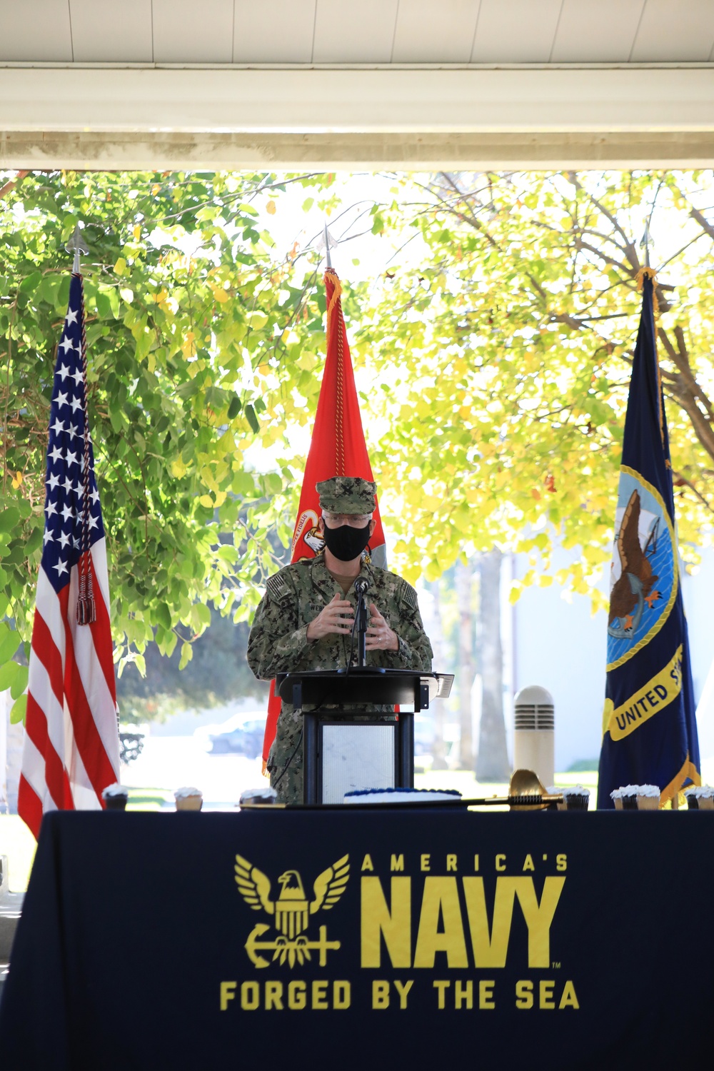 Naval Medical Forces Pacific Commander Visits Naval Hospital Camp Pendleton