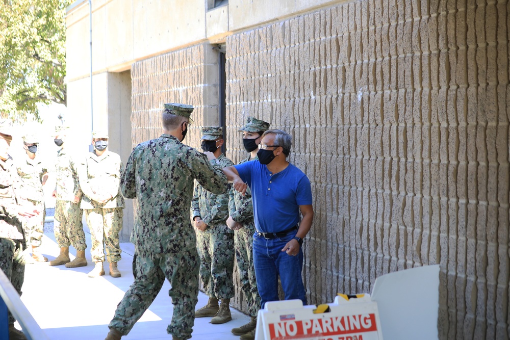 Naval Medical Forces Pacific Commander Visits Naval Hospital Camp Pendleton