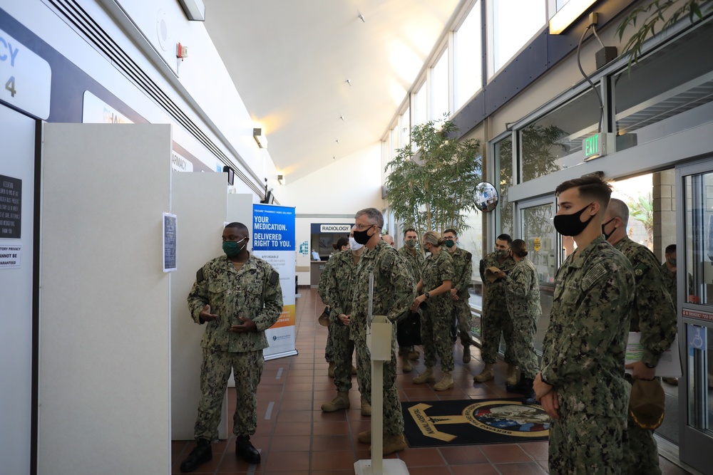 Naval Medical Forces Pacific Commander Visits Branch Health Clinic Port Hueneme