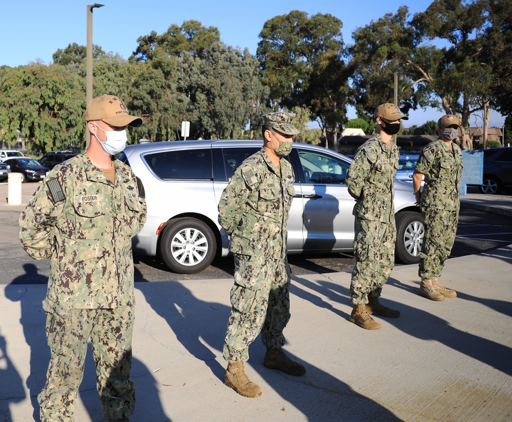 Naval Medical Forces Pacific Commander Visits Branch Health Clinic Port Hueneme