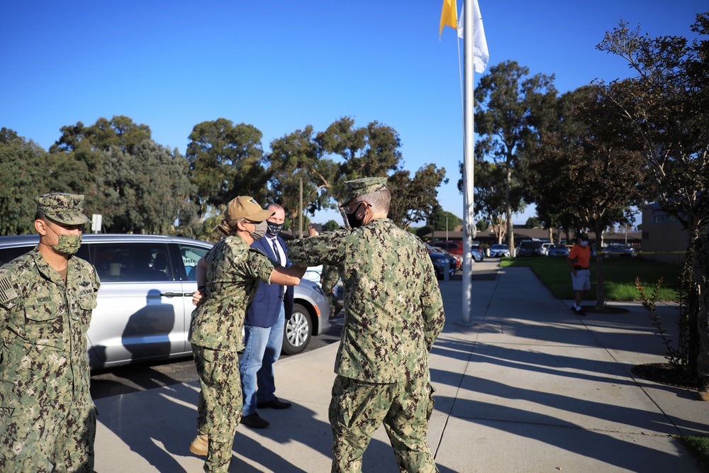 Naval Medical Forces Pacific Commander Visits Branch Health Clinic Port Hueneme