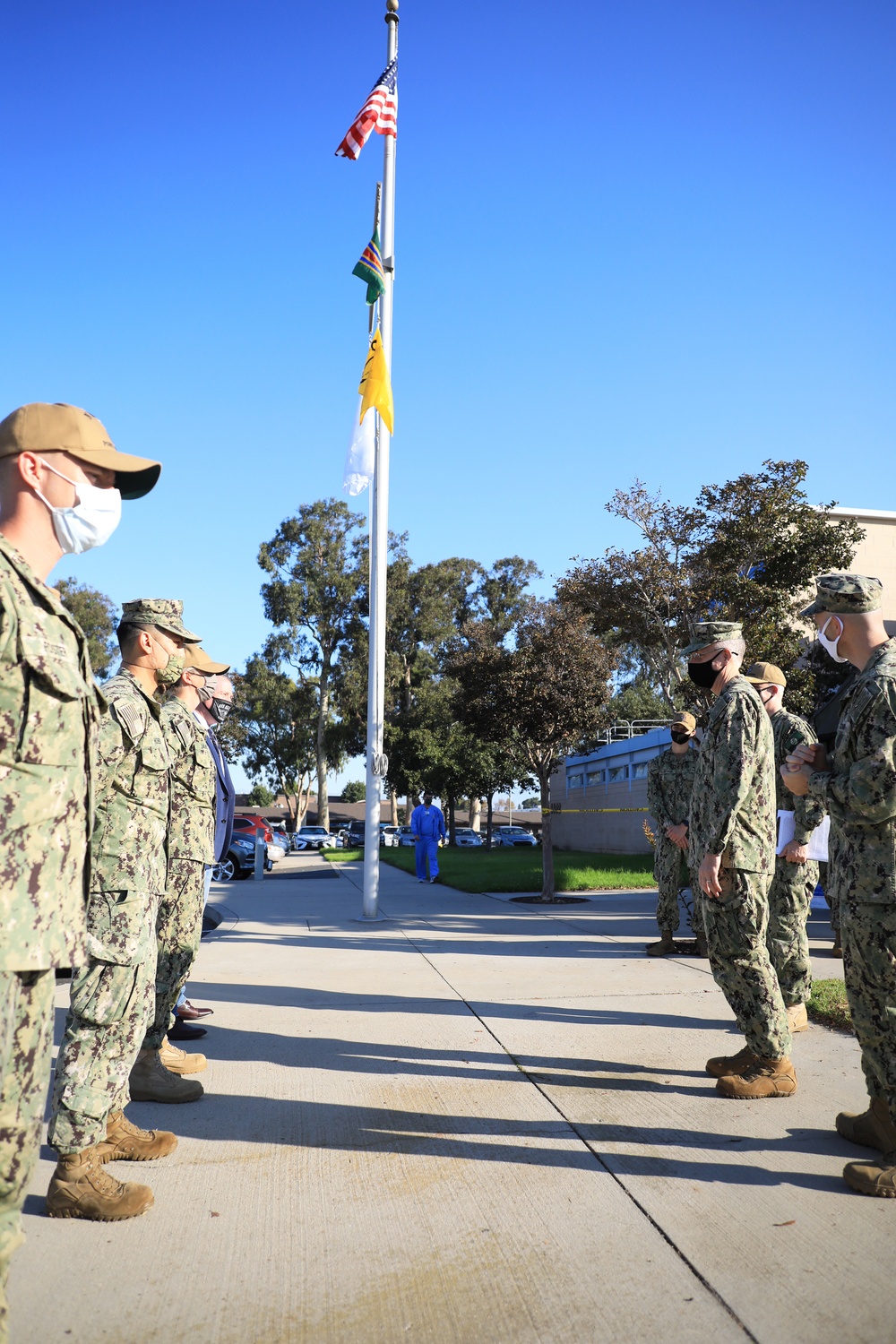 Naval Medical Forces Pacific Commander Visits Branch Health Clinic Port Hueneme