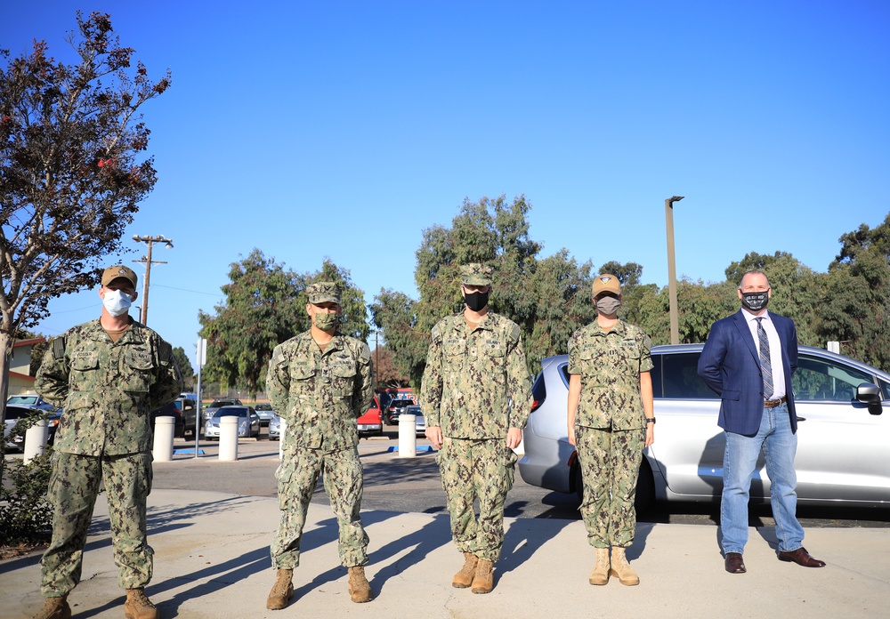 Naval Medical Forces Pacific Commander Visits Branch Health Clinic Port Hueneme