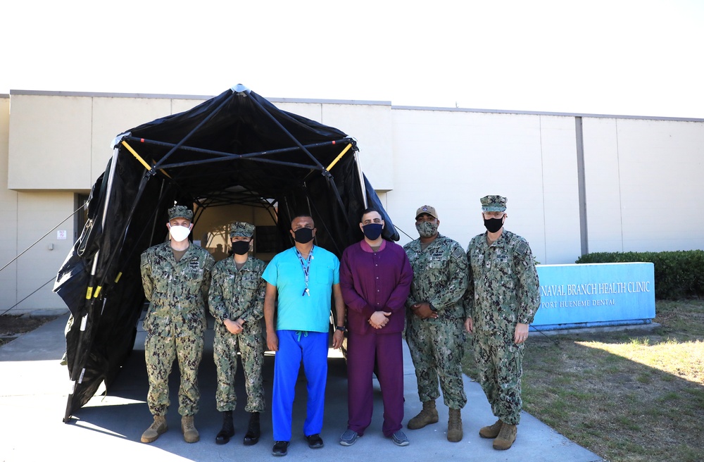 Naval Medical Forces Pacific Commander Visits Branch Health Clinic Port Hueneme