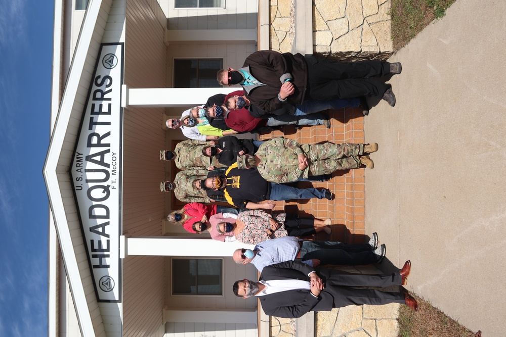 Community leaders participate in special visit to Fort McCoy