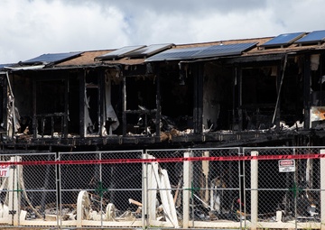 Helemano Military Reservation Home Fire