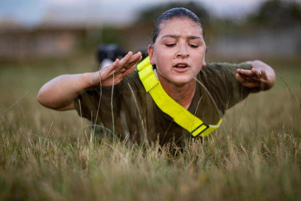 November and Papa Company Physical Training