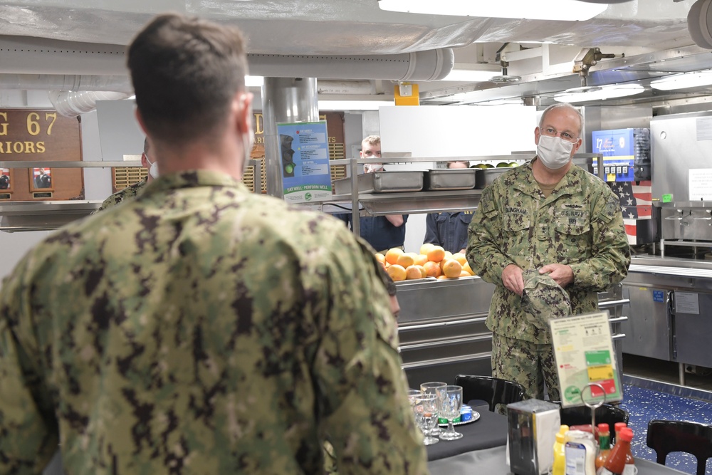 Navy Surgeon General Visits Hampton Roads