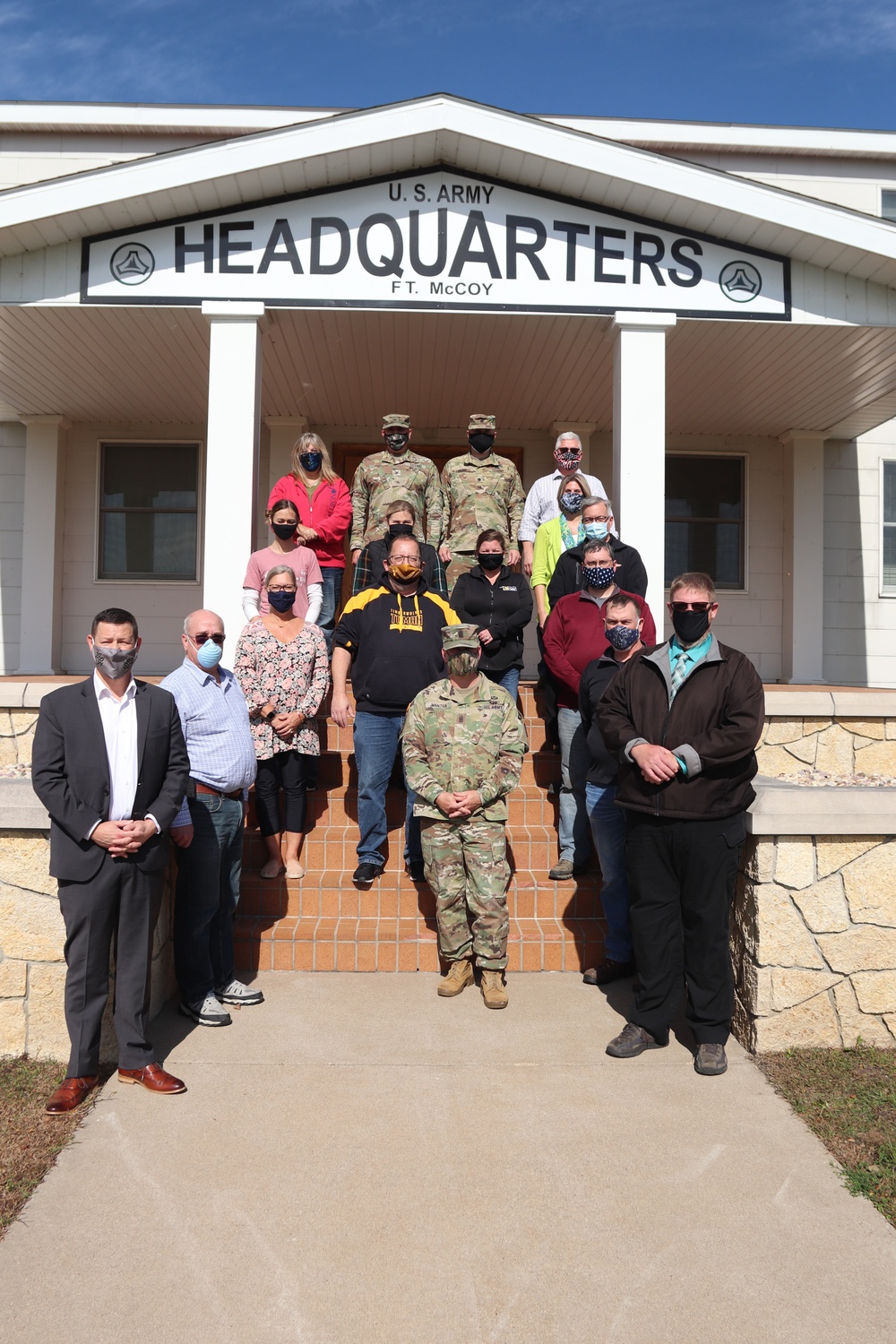 Community leaders participate in special visit to Fort McCoy