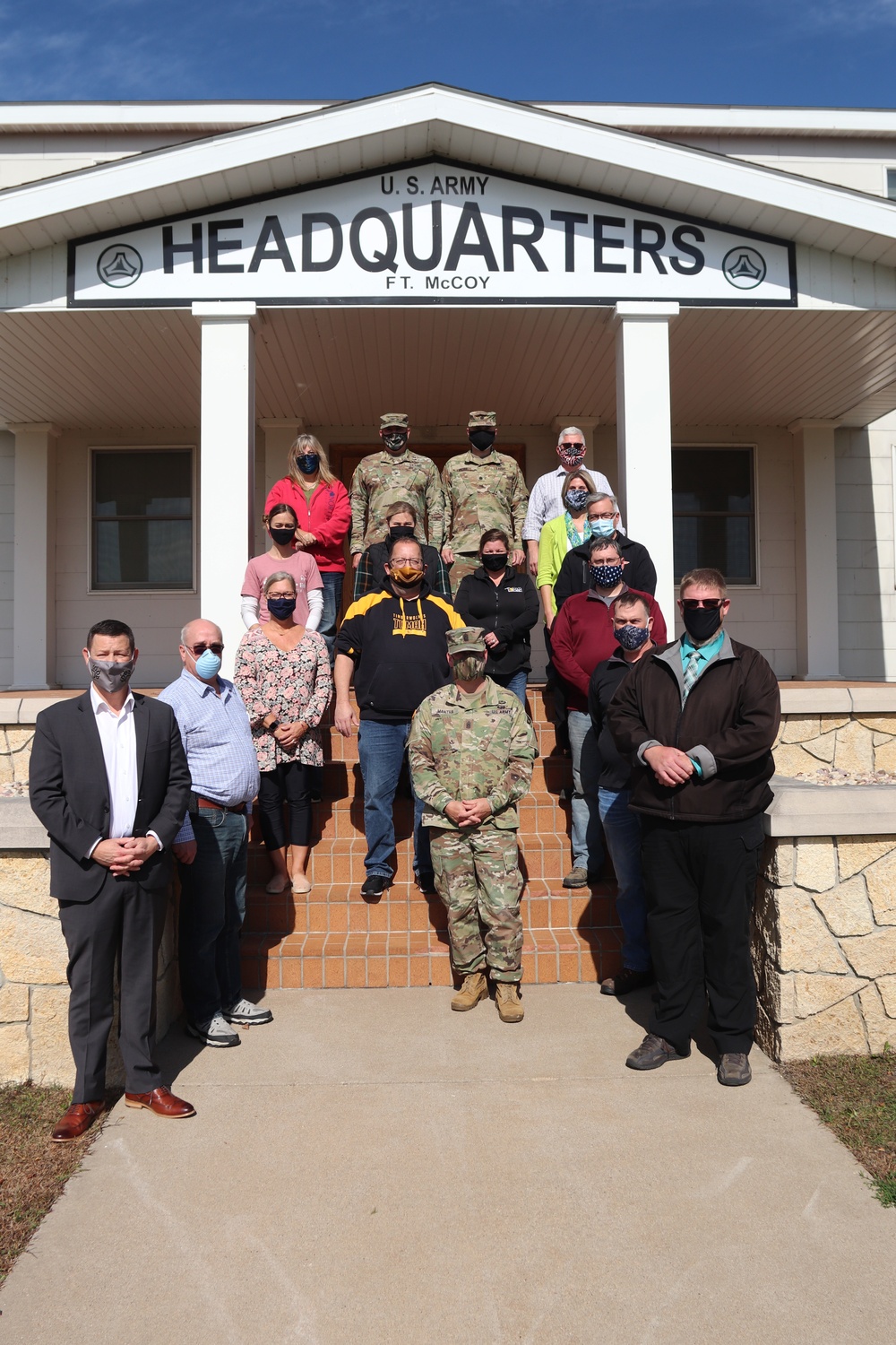 Community leaders participate in special visit to Fort McCoy