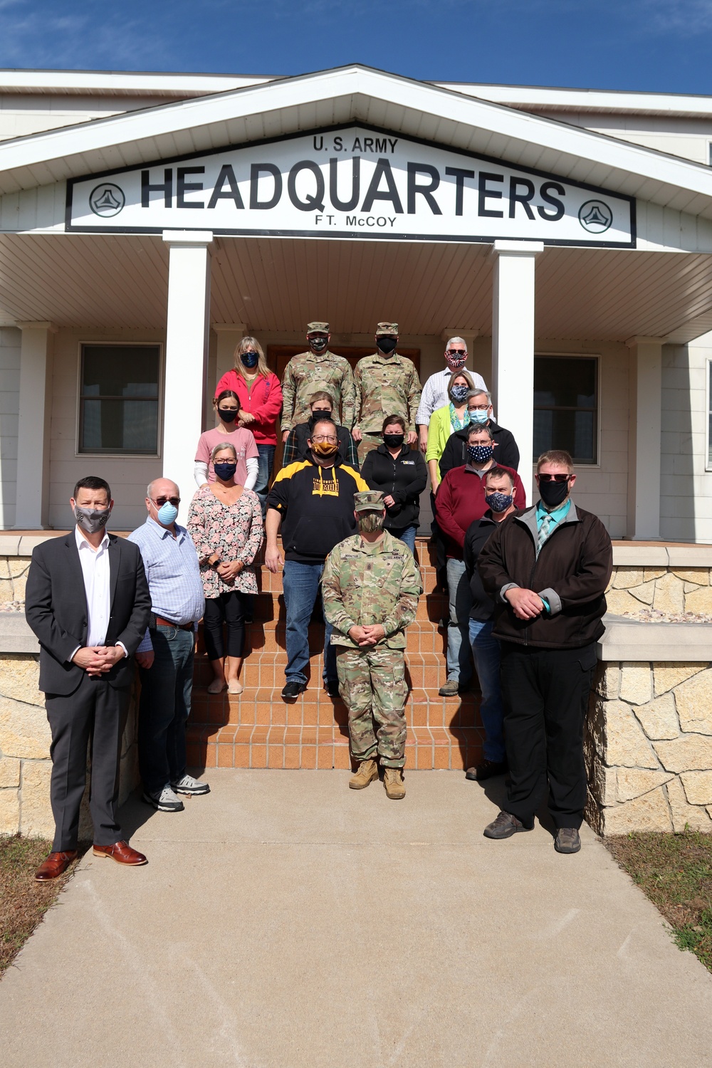 Community leaders participate in special visit to Fort McCoy